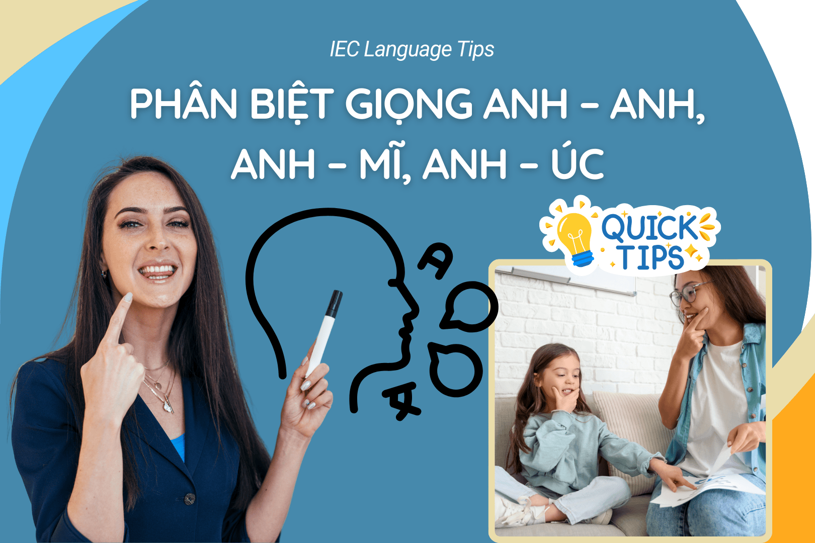 Phân biệt giọng Anh – Anh, Anh – Mĩ, Anh – Úc